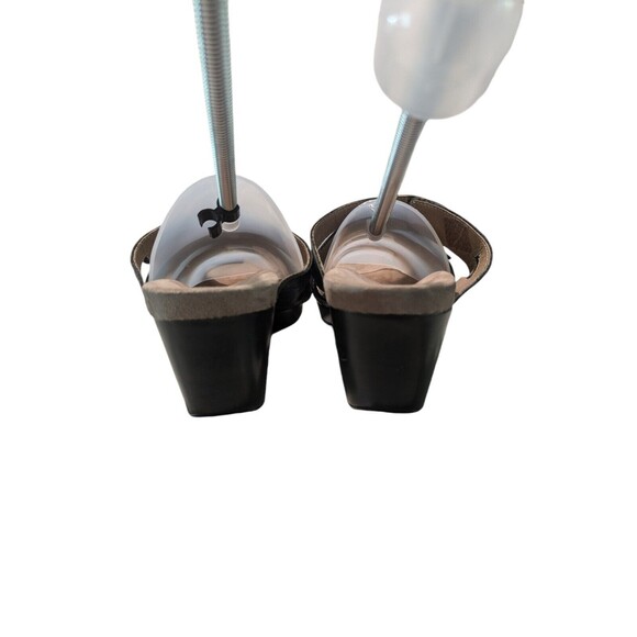 Romika Womens Comfort Leather Sandals Slip On Slides Wedge Size US 8.5 Brown - Picture 4 of 5